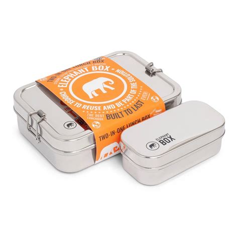 heavy duty metal lunch box kids|elephant stainless steel lunch box.